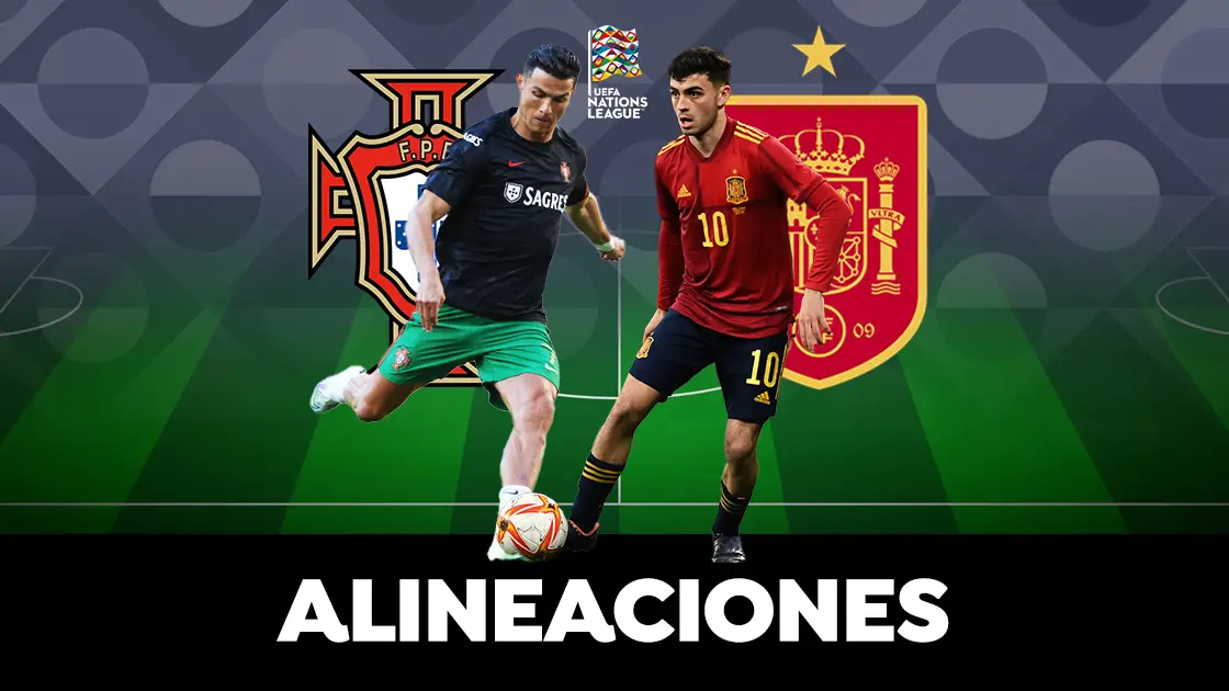 Alineación de España ante Portugal en la UEFA Nations League Alineación de España ante Portugal en la UEFA Nations League