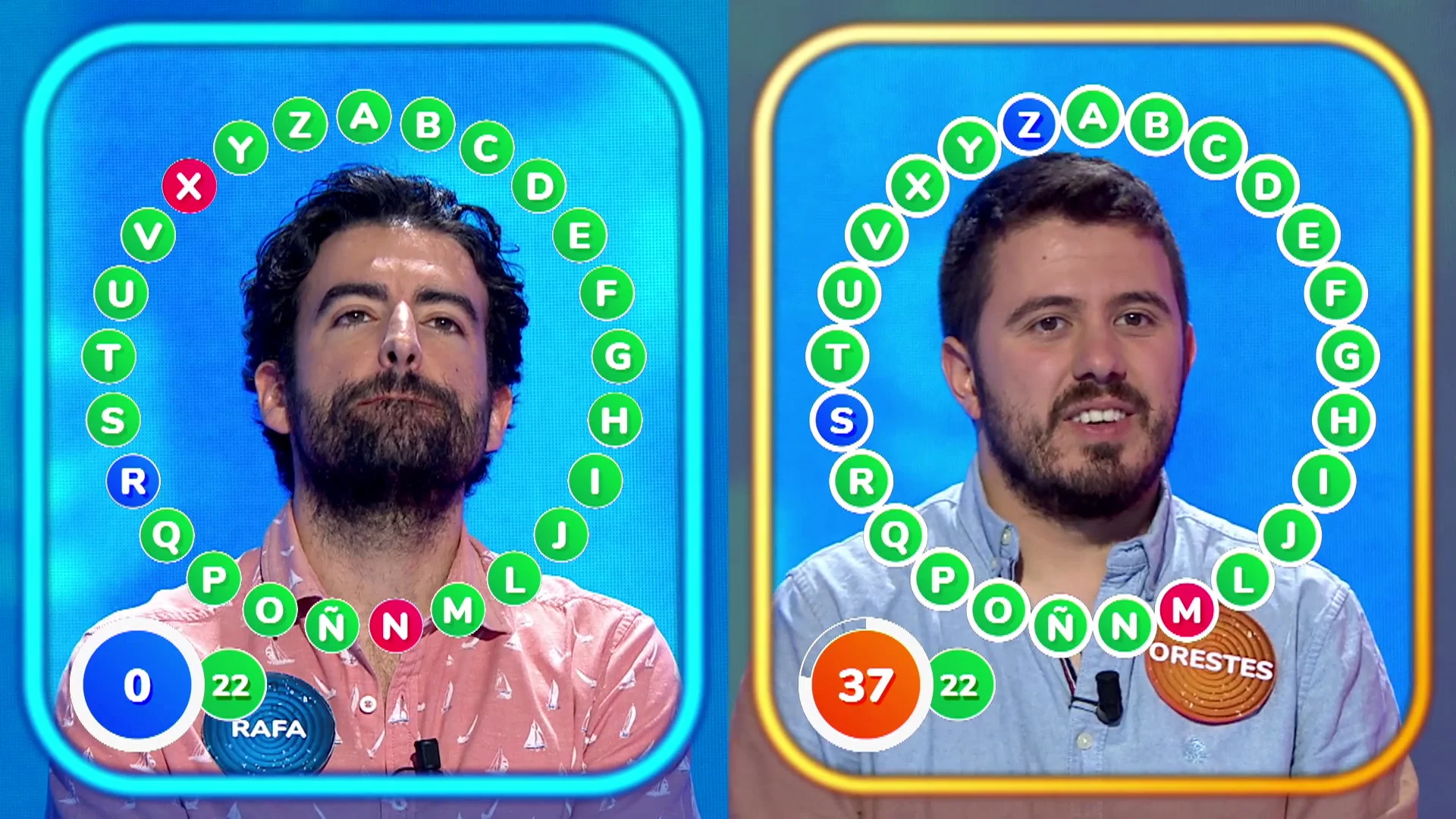 El insólito y noble gesto de Orestes con Rafa en ‘El Rosco’: ¡arriesga cuando ya había ganado! El insólito y noble gesto de Orestes con Rafa en ‘El Rosco’: ¡arriesga cuando ya había ganado!