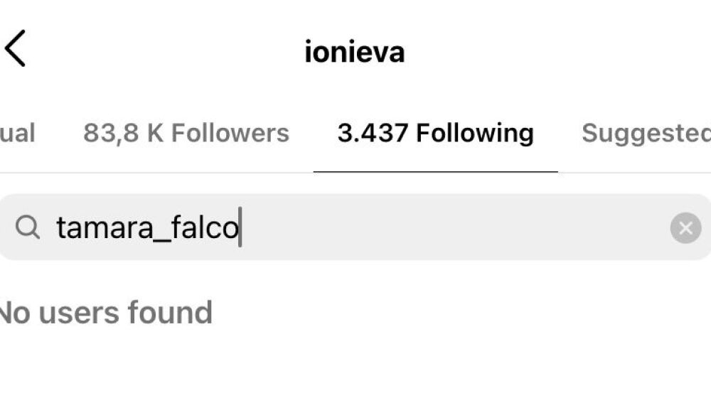 Íñigo Onieva deja de seguir a Tamara Falcó en Instagram 