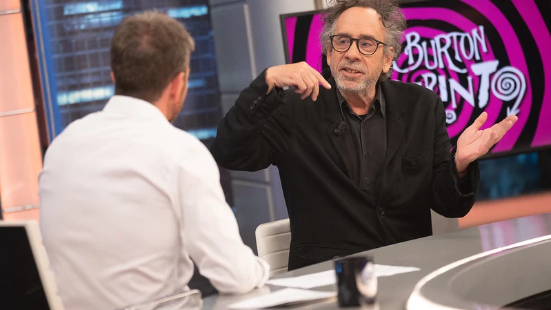 Tim Burton se confiesa ante Pablo Motos: “Me identificaba más con los monstruos por sentirme raro y diferente”