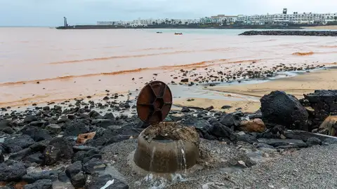 Estragos de 'Hermine' en Lanzarote Estragos de 'Hermine' en Lanzarote