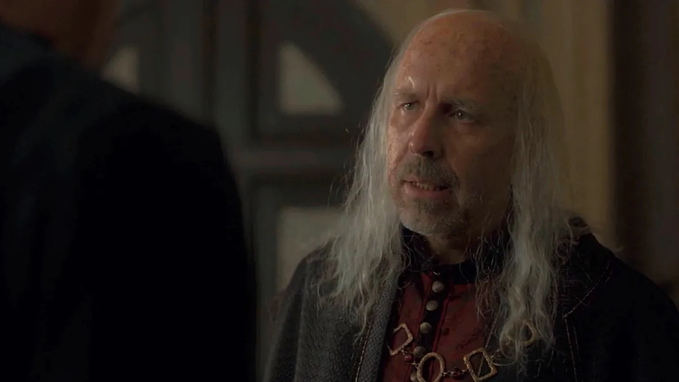 El Rey Viserys, envejecido El Rey Viserys, envejecido