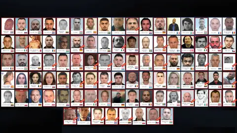 Los 50 prófugos más buscados de la UE en 2022 Los 50 prófugos más buscados de la UE en 2022