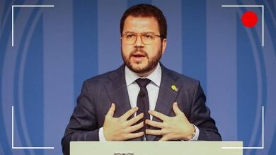 Comparecencia de Pere Aragonès tras la reunión para abordar la crisis entre ERC y Junts, en directo