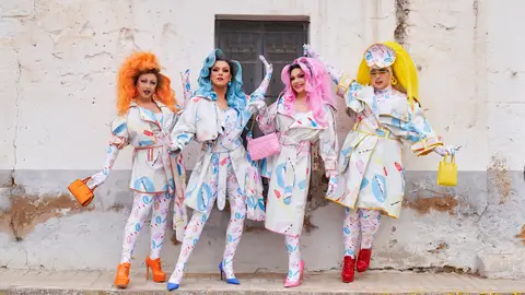 Las reinas visitan Cálig Las reinas visitan Cálig