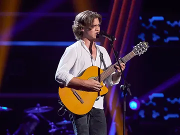 Gabriel Herrera sorprende cantando al ritmo de Sebastián Yatra en ‘La Voz’ Gabriel Herrera sorprende cantando al ritmo de Sebastián Yatra en ‘La Voz’