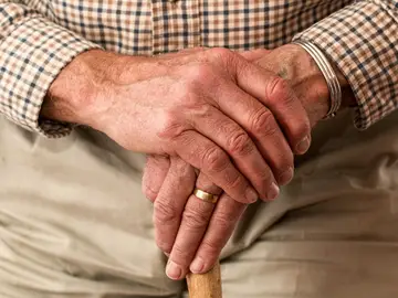 Imagen de una anciana Imagen de una anciana