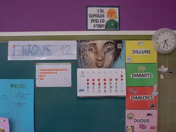 Un colegio de Cataluña Un colegio de Cataluña