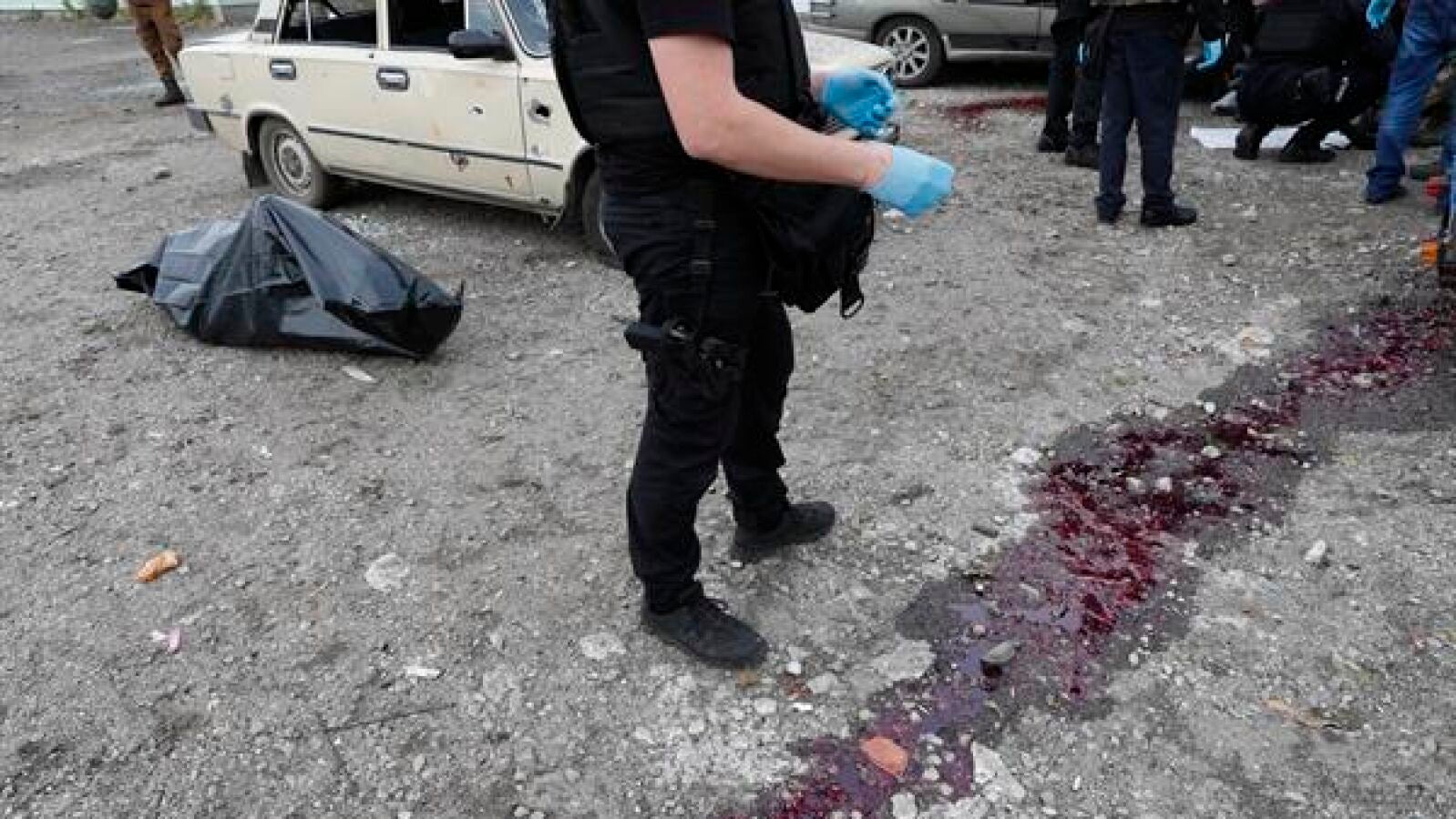Al menos 30 muertos en un ataque ruso contra un convoy humanitario en Zaporiyia
