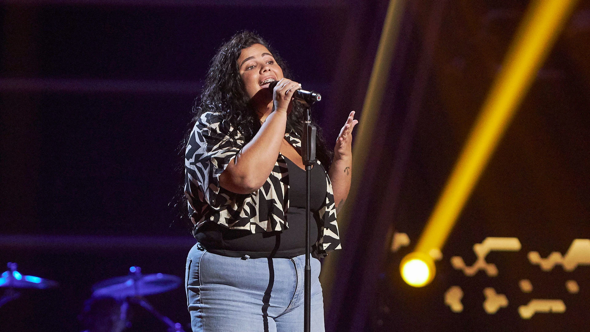Sara Guadalupe, desbordante de felicidad al entrar en el último momento en ‘La Voz’ Sara Guadalupe, desbordante de felicidad al entrar en el último momento en ‘La Voz’