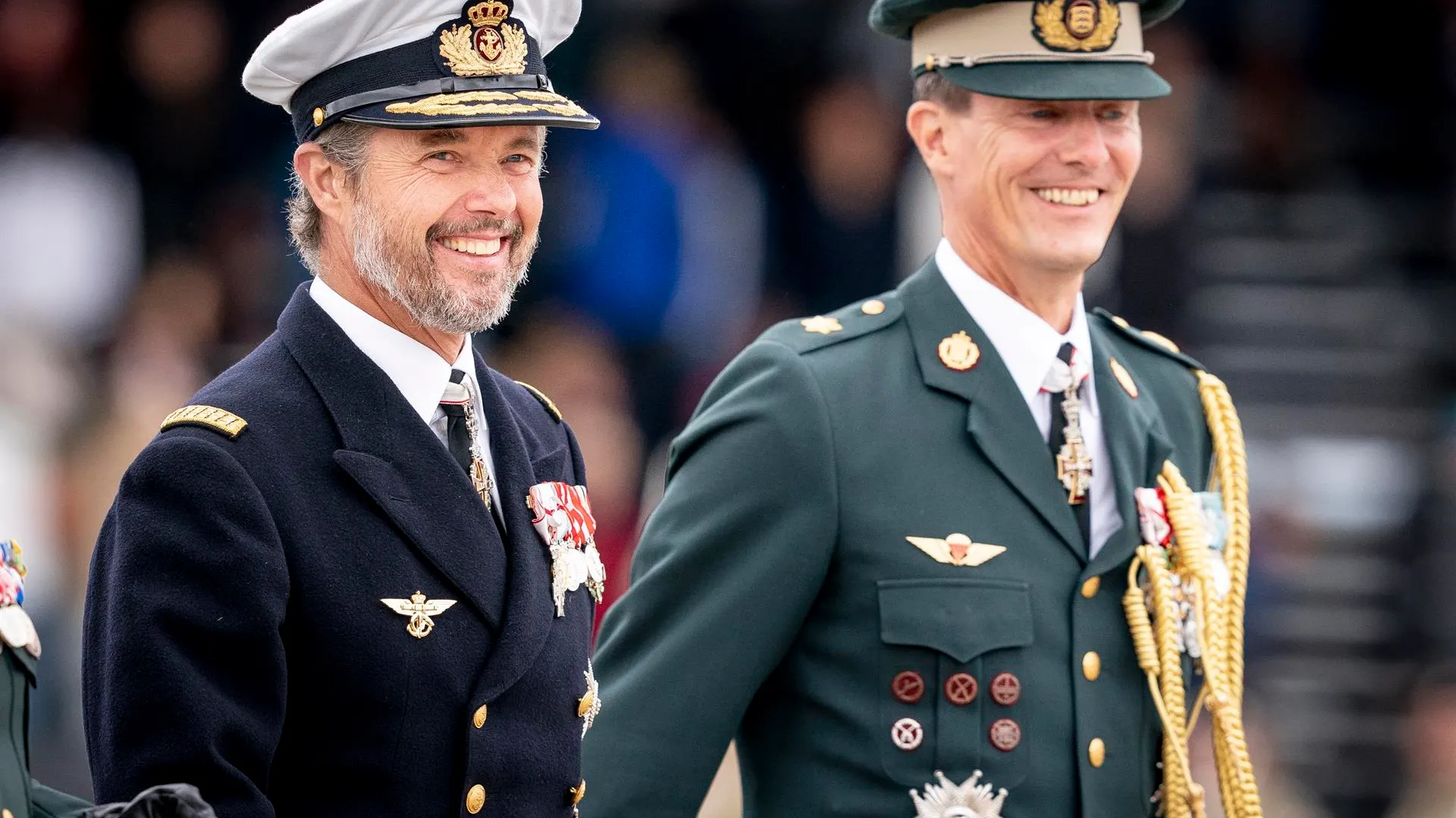 El pr&iacute;ncipe Joaqu&iacute;n en un acto junto al pr&iacute;ncipe heredero dan&eacute;s Frederik