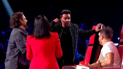 Un coach de ‘La Voz’, ¿participando en las Audiciones a ciegas?: “Te juro que pensaba que era él” Un coach de ‘La Voz’, ¿participando en las Audiciones a ciegas?: “Te juro que pensaba que era él”