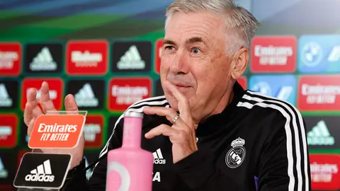 Ancelotti: "Benzema está muy bien, volveremos a ver a ese jugador espectacular" Ancelotti: "Benzema está muy bien, volveremos a ver a ese jugador espectacular"