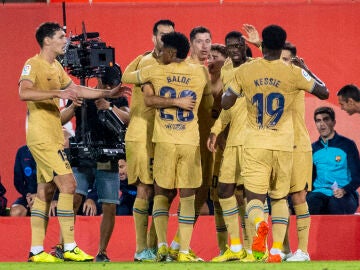 Lewandowski sostiene a un Barça gris que terminó pidiendo la hora ante el Mallorca