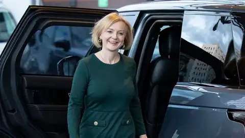 La primera ministra de Reino Unido, Liz Truss La primera ministra de Reino Unido, Liz Truss