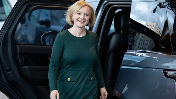 La primera ministra de Reino Unido, Liz Truss La primera ministra de Reino Unido, Liz Truss