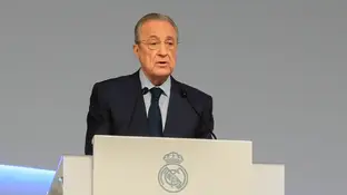 Florentino Pérez en un acto del Real Madrid Florentino Pérez en un acto del Real Madrid