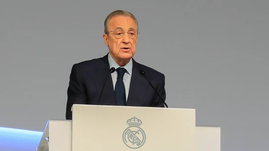 Florentino Pérez en un acto del Real Madrid Florentino Pérez en un acto del Real Madrid