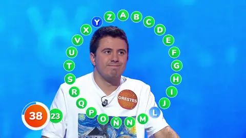 ¡Órdago de Orestes en ‘El Rosco’! Obliga a Rafa a una gesta de 14 aciertos seguidos, ¿habrá remontada? ¡Órdago de Orestes en ‘El Rosco’! Obliga a Rafa a una gesta de 14 aciertos seguidos, ¿habrá remontada?