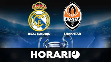 Real Madrid - Shakhtar: horario y dónde ver el partido de la Champions League