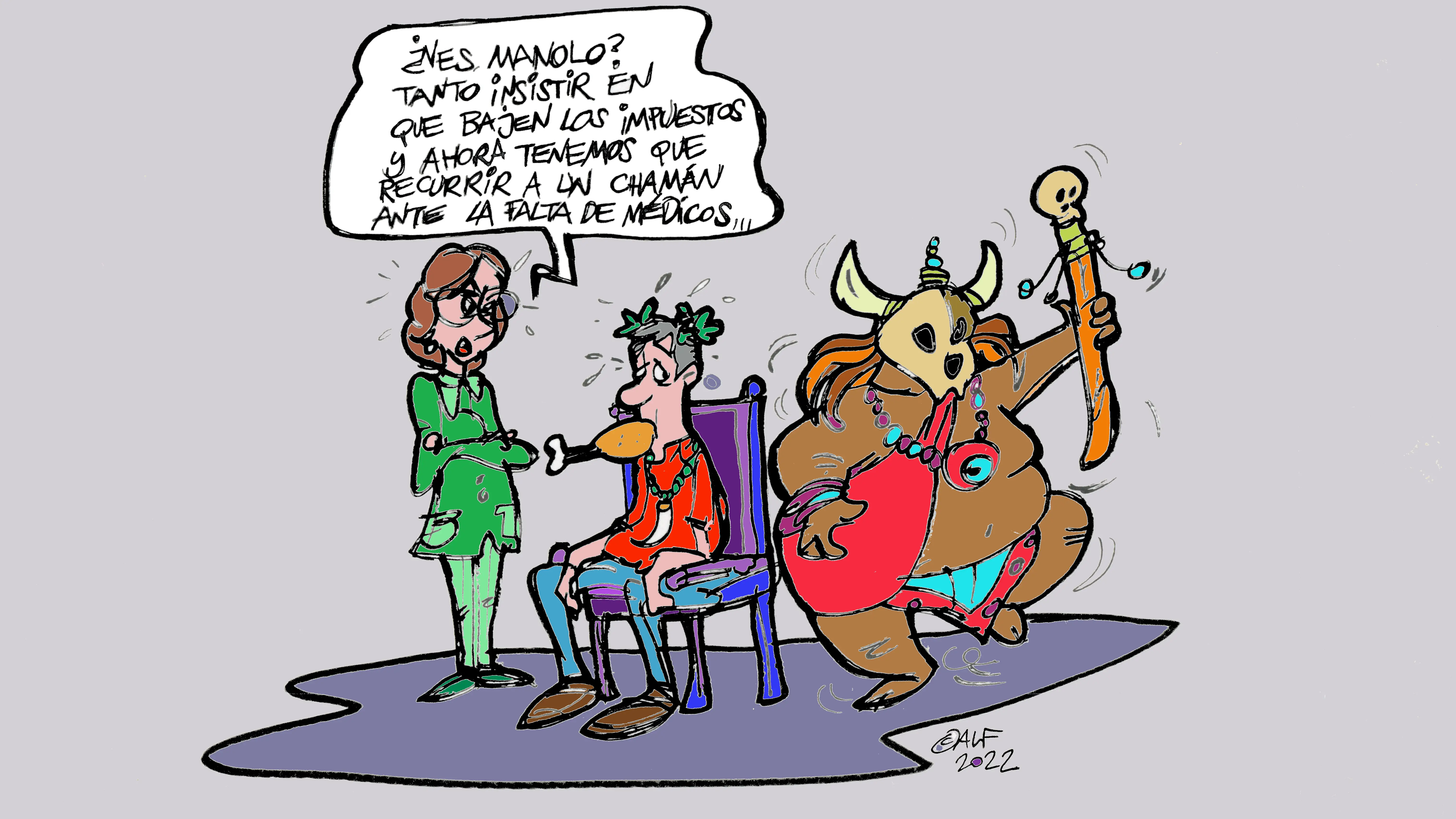 La bajada de impuestos en la viñeta de Alfredo Boto La bajada de impuestos en la viñeta de Alfredo Boto