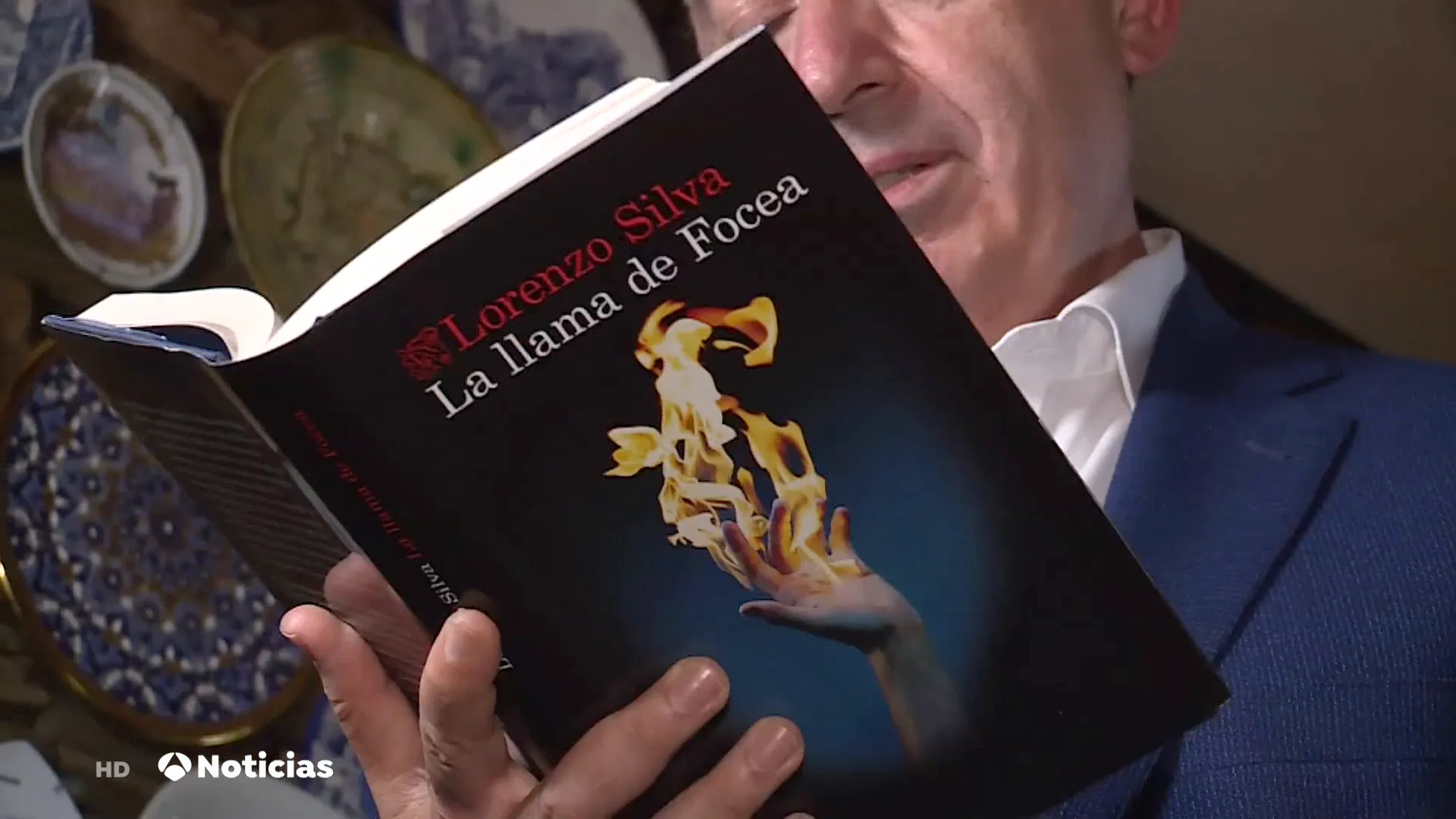 'La llama de Focea', una nueva entrega de la saga de misterio de Lorenzo Silva 