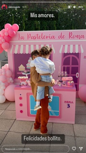Risto Mejide felicita a Roma con una tierna imagen junto a su hermano Julio 