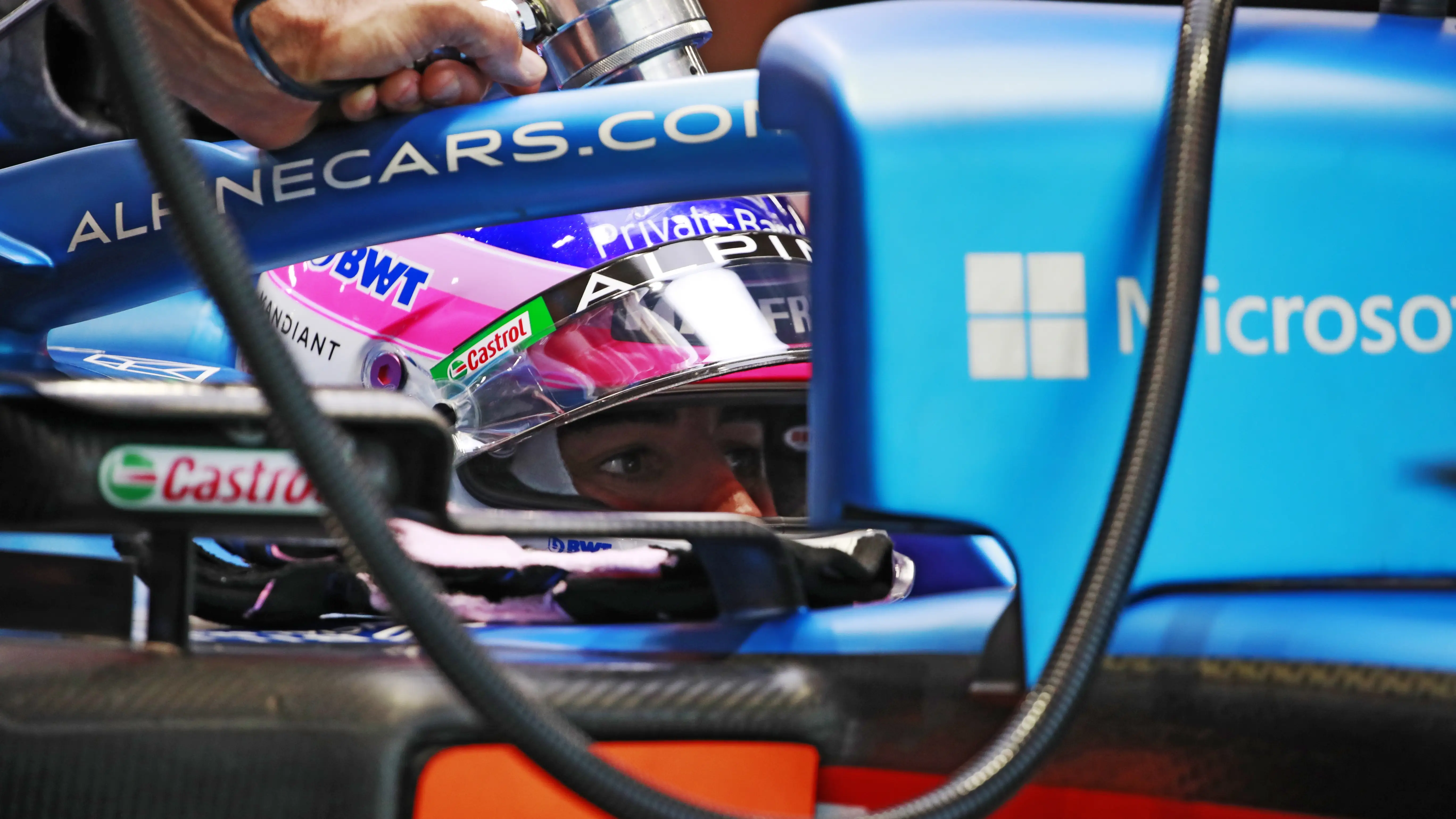 Fernando Alonso, en el GP de Singapur