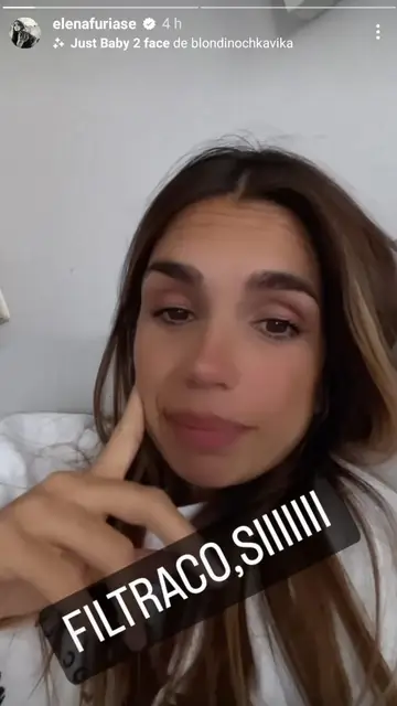 Elena Furiase muestra cómo cambia su cara cuando utiliza filtros Elena Furiase muestra cómo cambia su cara cuando utiliza filtros