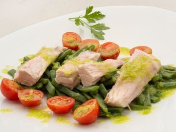 Karlos Argui&ntilde;ano: receta de ensalada de jud&iacute;as verdes y ventresca