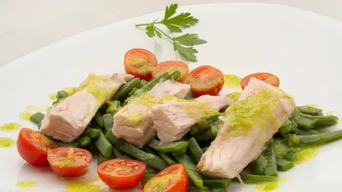 Karlos Arguiñano: receta de ensalada de judías verdes y ventresca Karlos Arguiñano: receta de ensalada de judías verdes y ventresca