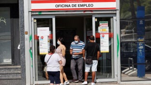 Imagen de archivo de una oficina de empleo en Espa&ntilde;a