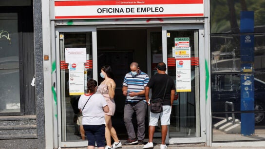 Imagen de archivo de una oficina de empleo en Espa&ntilde;a