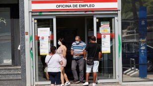 Imagen de archivo de una oficina de empleo en Espa&ntilde;a