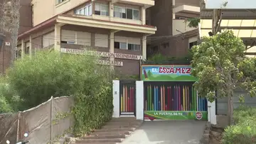 Instituto donde ha sido apuñalado un menor, en Águilas (Murcia) Instituto donde ha sido apuñalado un menor, en Águilas (Murcia)