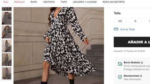 Vestido estampado
