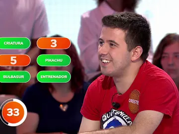 Máxima presión para Orestes como fan de Pokémon: “Anda, que si no llega a salir…” Máxima presión para Orestes como fan de Pokémon: “Anda, que si no llega a salir…”
