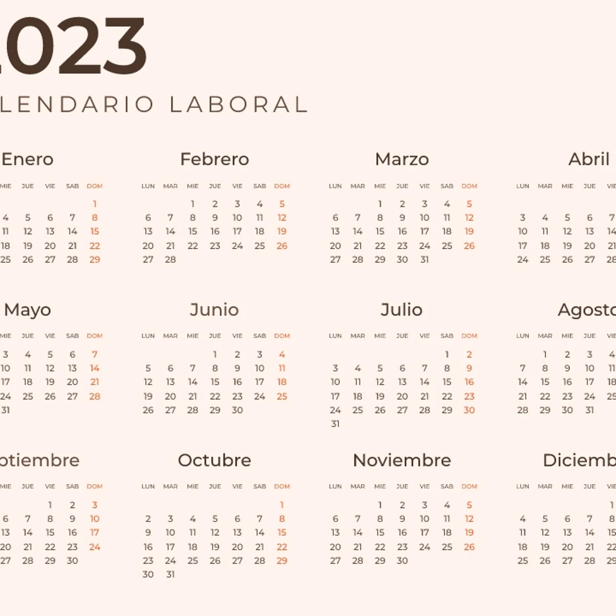 Festivos Galicia 2023 Calendario laboral: Días festivos y puentes del año 2023