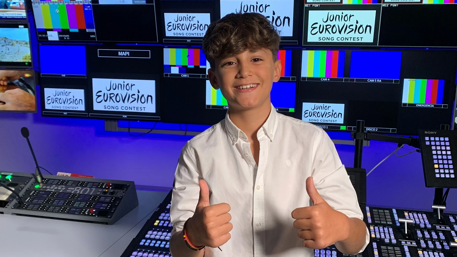 Carlos Higes, representante de Eurovisión Junior Carlos Higes, representante de Eurovisión Junior