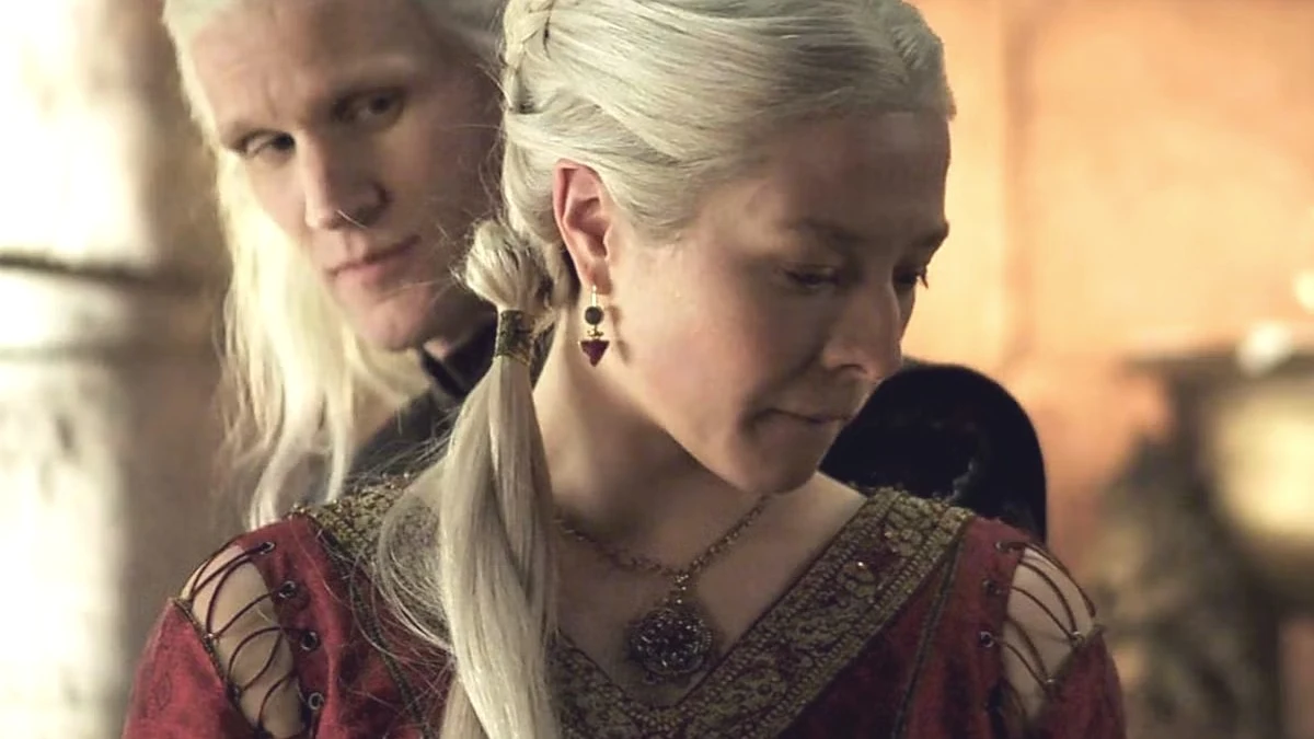 Daemon y Rhaenyra en 'La Casa del Drag&oacute;n'