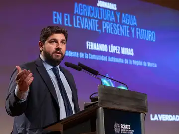 Fernando López Miras, presidente de la Región de Murcia