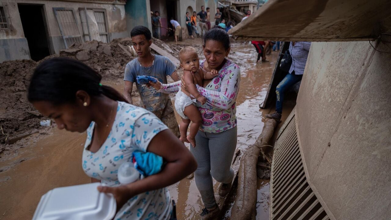 25 muertos y más de 50 desaparecidos por las fuertes lluvias en Venezuela