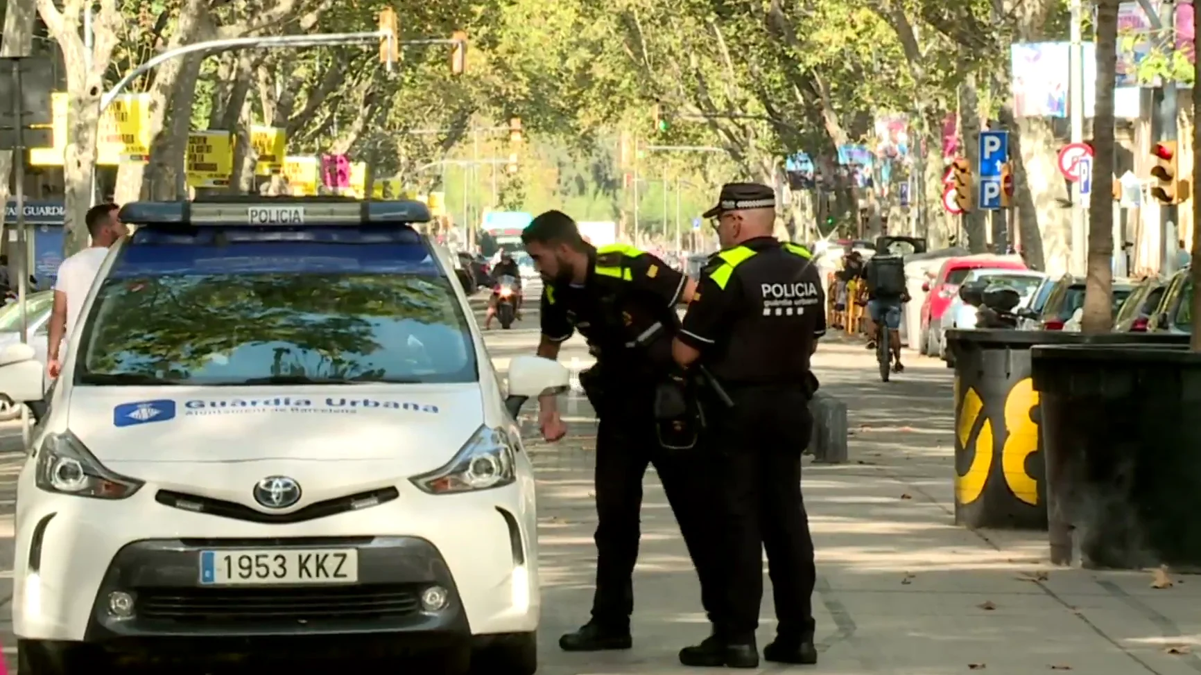 La violencia callejera se incrementa en Barcelona La violencia callejera se incrementa en Barcelona