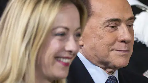 Giorgia Meloni y Silvio Berlusconi Giorgia Meloni y Silvio Berlusconi