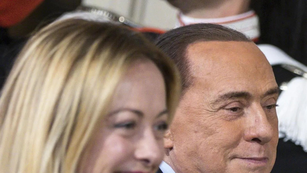 Giorgia Meloni y Silvio Berlusconi Giorgia Meloni y Silvio Berlusconi