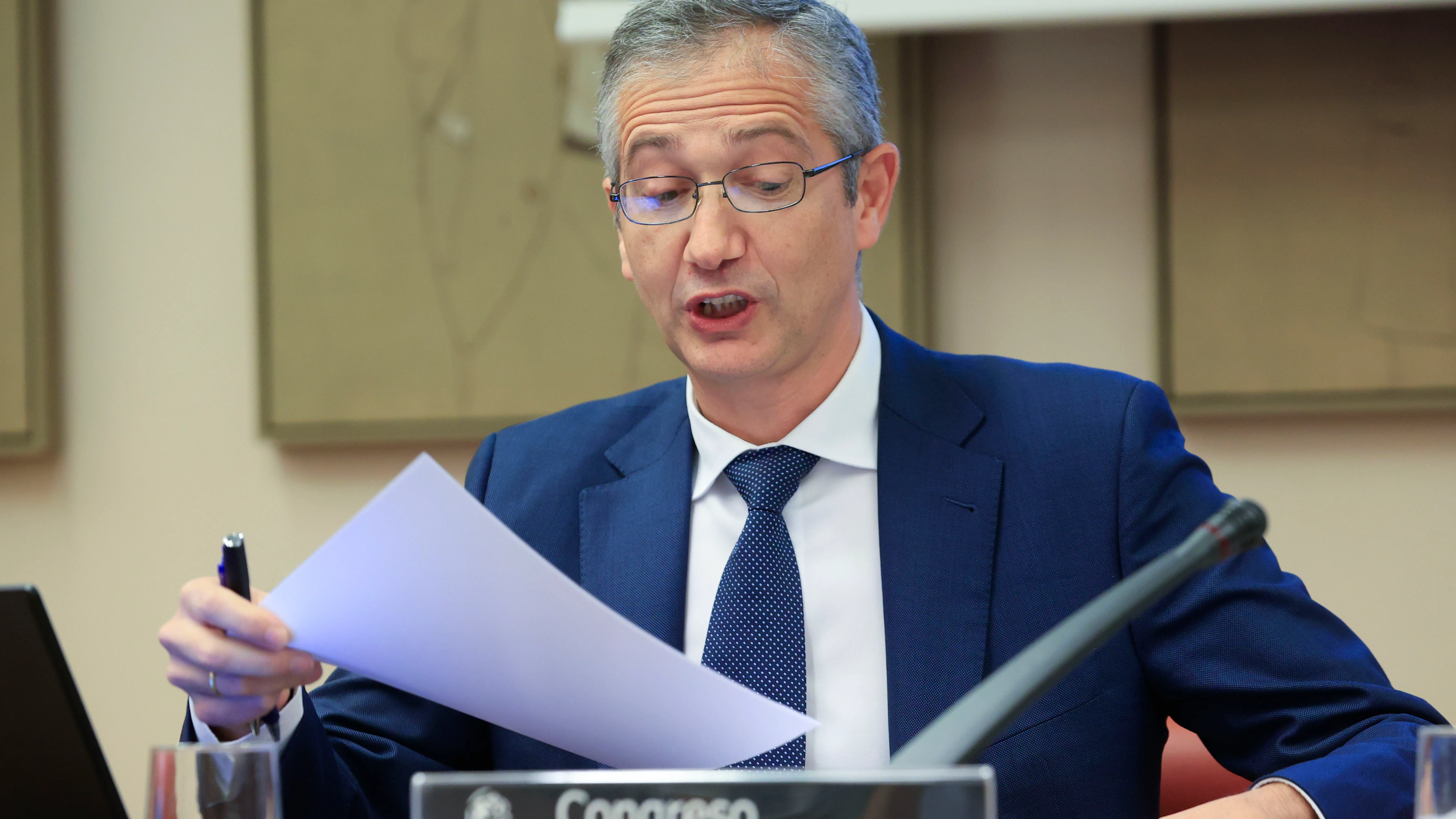 El gobernador del Banco de España, Pablo Hernández de Cos El gobernador del Banco de España, Pablo Hernández de Cos