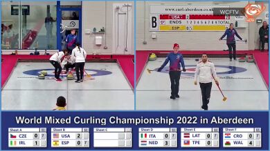 Sergio Vez descubre los secretos del curling: 