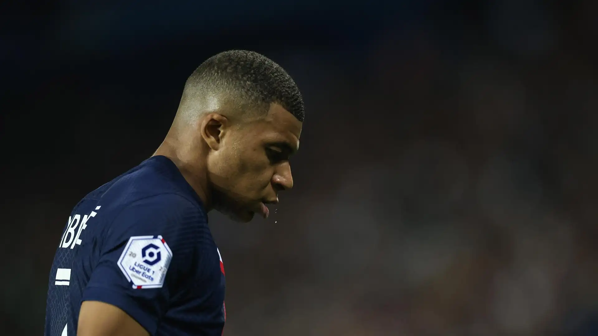 Kylian Mbapp&eacute;, en el encuentro contra el Marsella