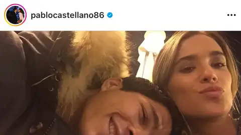 María Pombo y Pablo Castellano en los inicios de su relación María Pombo y Pablo Castellano en los inicios de su relación