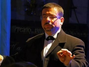Yuri Kerpatenko, director de orquesta ucraniano, en un concierto